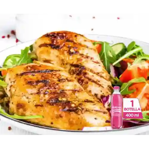Combo Pechuga Grille + Postobón Manzana 400ml