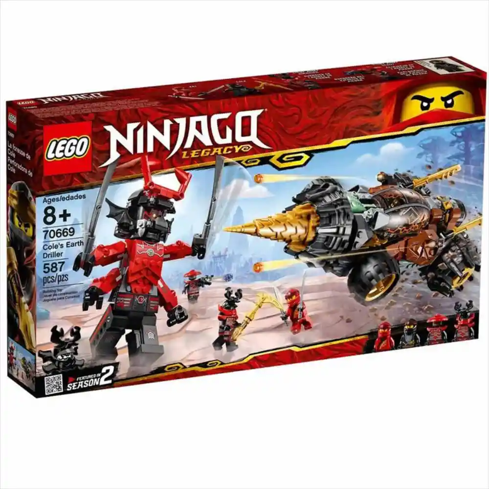 Lego Ninjago Perforadora De Cole 8+ 587 U