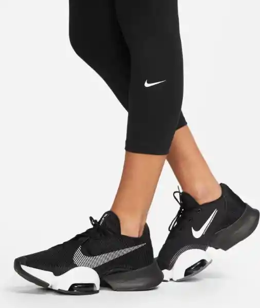 Nike Pantalón One Dri Fit Hr Crop Tght Mujer Negro XS DM7276-010