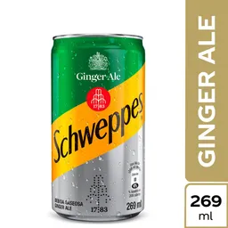 Gaseosa Schweppes Ginger Ale Lata 269ml