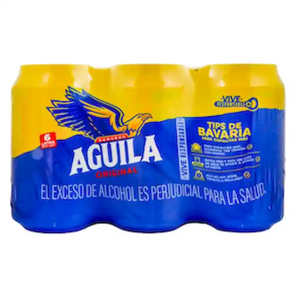 Aguila Pack de Cerveza Dorada X 24 Unidades