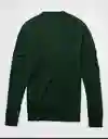 Suéter Tejido Hombre Verde Talla SMALL 1933695 American Eagle