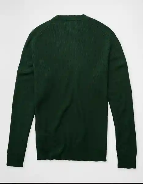 Suéter Tejido Hombre Verde Talla SMALL 1933695 American Eagle