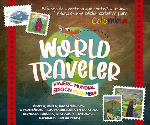 Juego De Mesa World Traveler Colombia