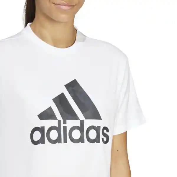 Adidas Camiseta Aop Tee Mujer Blanco Talla XS IN7314