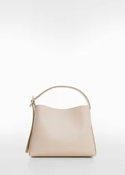 Bolso P Winnie Off White Talla 99 Mujer Mango