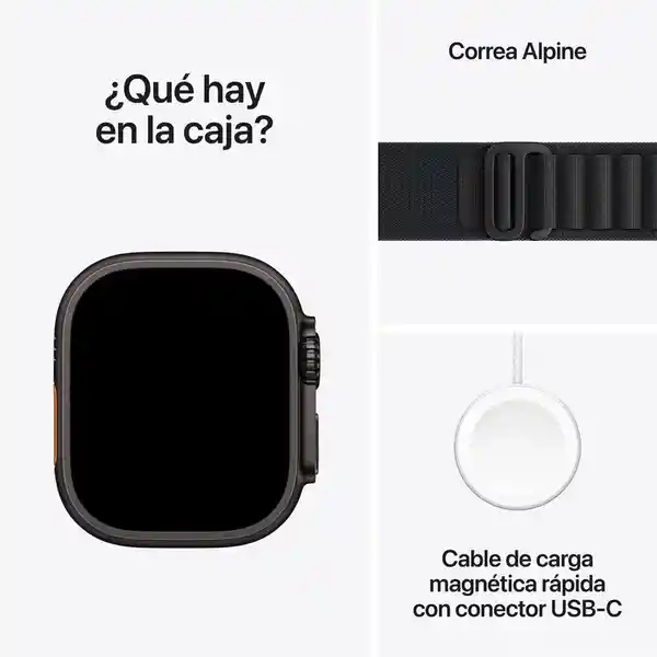 Apple Watch Ultra 3 GPS + Cellular Black Titanium 49 mm