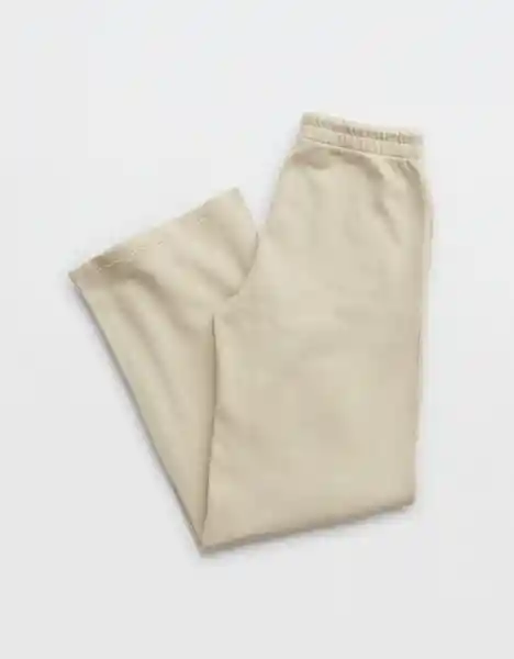 Pantalón Aerie Mujer Beige Talla SMALL American Eagle