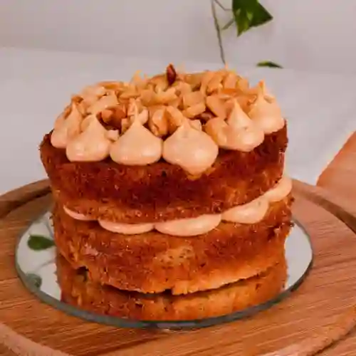 Torta Personal Banano y Almendras