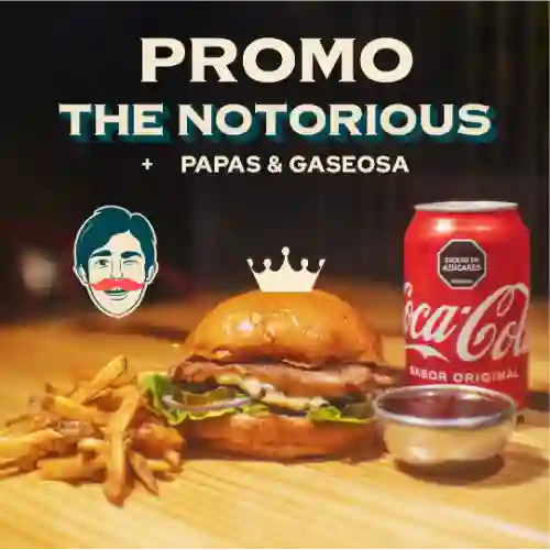 COMBO Notorious Papas y Gaseosa