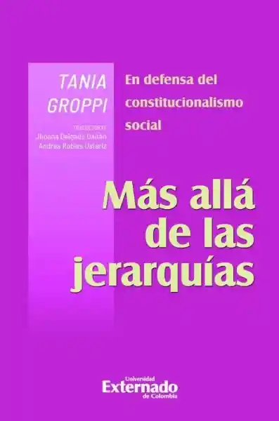 Más Allá de Las Jerarquías - Tania Groppi