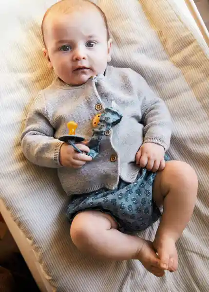 Short Jaipurnb Azul Talla 63 Niños Mango