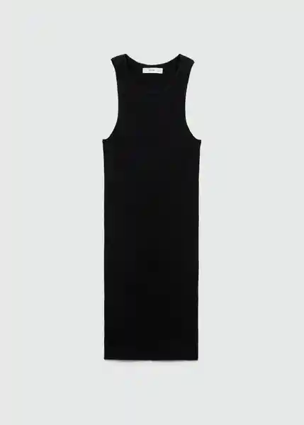 Vestido Orwell Negro Talla XS Mujer Mango