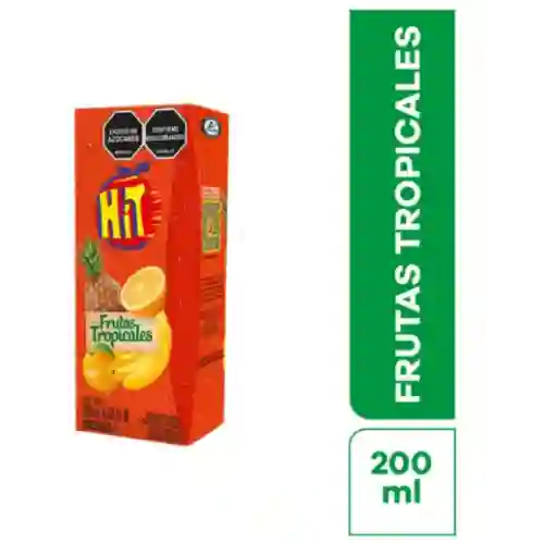 Jugo Hit Frutos Tropicales Cajita 200 ml