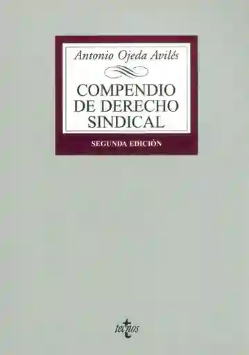 Compendio de Derecho Sindical - Antonio Ojeda Avilés