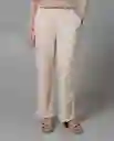 Pantalón Mujer Beige Talla 10 269G001_BEI140708 Rifle