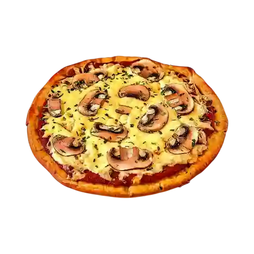 Pizza de Champiñones con Pollo