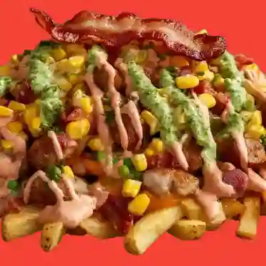 Salchipapaso hawaiano personal