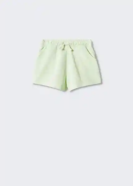 Short Lea Menta Talla 06 Niñas Mango