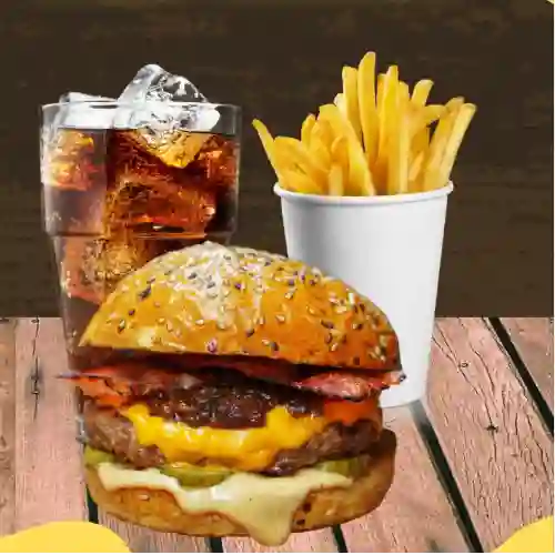 Combo personal hamburguesa