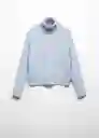 Jersey Taldorin Celeste Talla M Mujer Mango