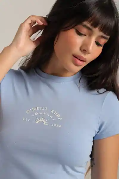 Camiseta Crop Top Relaxed Fit Baby Tee Sunrays Mujer S Oneill