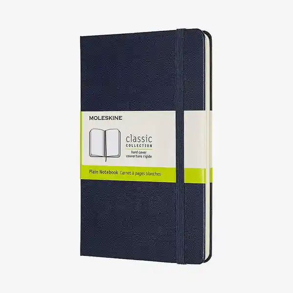 Inkanta Cuaderno Mediano Blanca Azul Hc