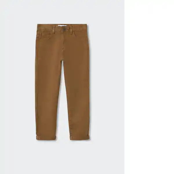 Pantalón Peru Tabaco Talla 12 Niños Mango