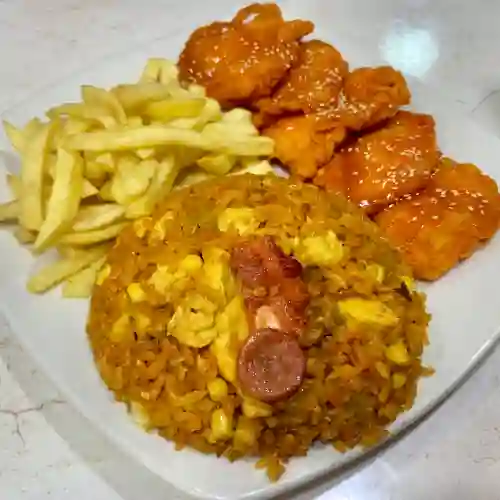 Combo Pollo a la Naranja