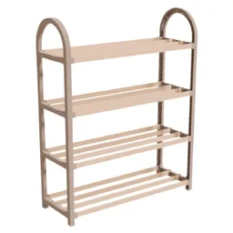 Estra Organizador de Zapatos 4 Niveles Beige