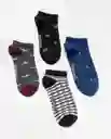Pack Medias Ankle Talla 10-12 Sur999998 Chevignon