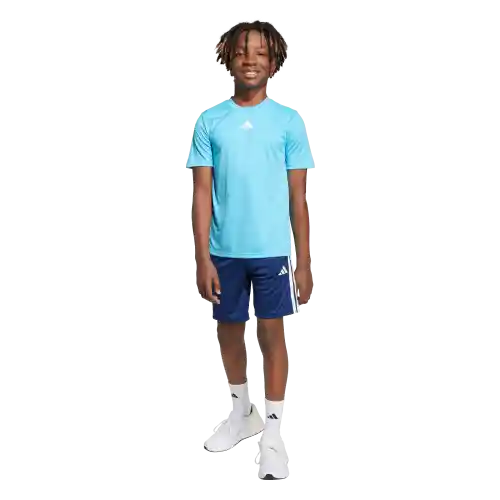 Adidas Set Sudadera 3S Para Entrenamiento de Niño Azul Talla XL