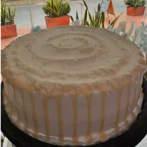 Porción torta leche en polvo