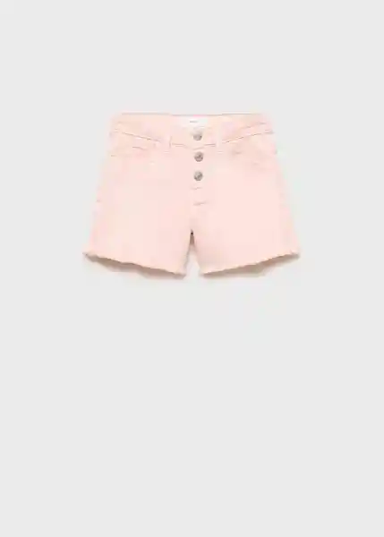 Short Patri Rosa Talla 07 Niñas Mango