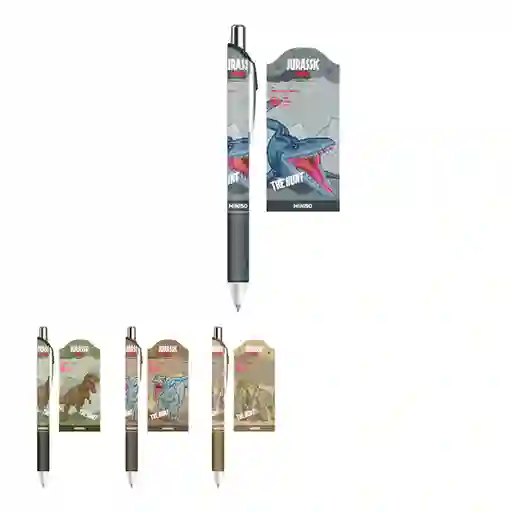 Esfero en Gel Serie Jurassic World Negro Miniso