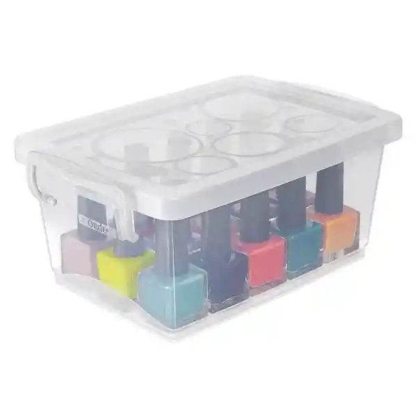 Sanremo Mini Organizador Plástico Con Bloqueo 1.5 L