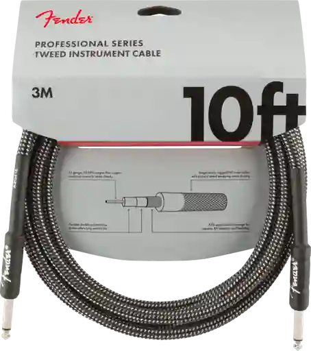 Fender Cable Twed 10FT Gris 0990820062