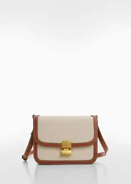 Bolso M Monaco Cuero Talla 99 Mujer Mango