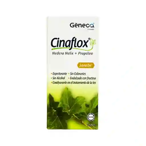 Cinaflox Jarabe Caja con Frasco de 120 mL