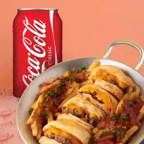 Cacerola Burger + Papas + Bebida