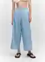 Pantalón Ten-H Tejano Claro Talla XS Mujer Mango