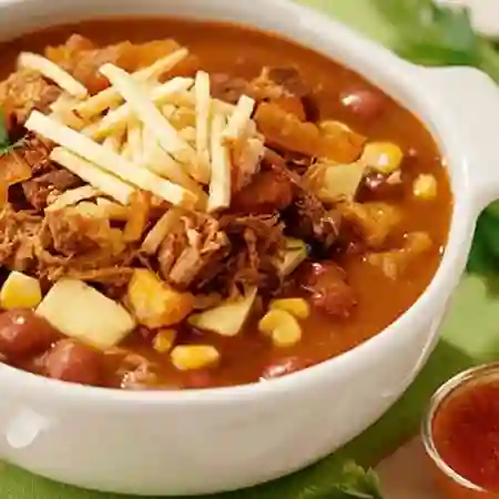 Cazuelita de frijoles charros