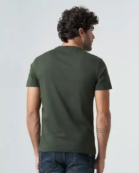 Camiseta Verde Talla Xs Hombre Americanino 840c000