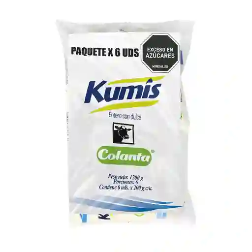 Colanta Kumís Entero con Dulce