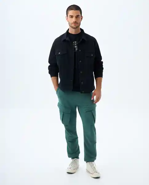 Pantalon Hombre Verde Talla 32 839f000 Americanino