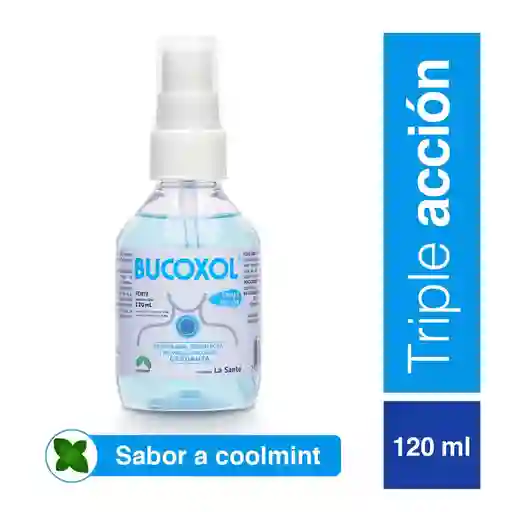 Bucoxol Forte Bencidamina Clorhidrato (0.3%) /Cloruro de Cetilpiridino (0.2%) Cool Mint 