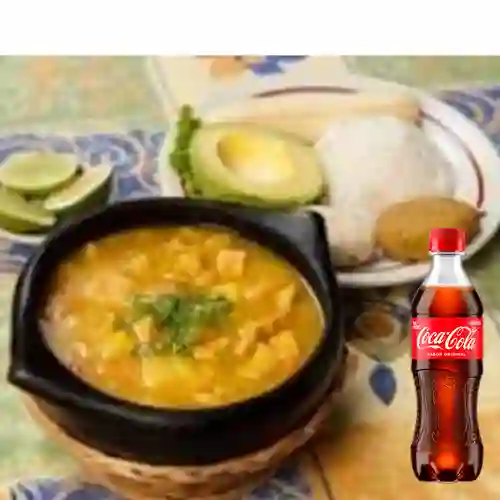 Combo Mondongo de la Hacienda +Cocacola Orig 400ml