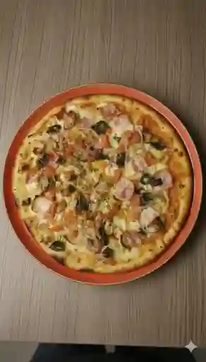 Pizza carbonara