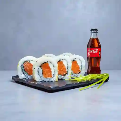Combo Philadelphia Sushi + Coca Cola Sin Azúcar 300ML