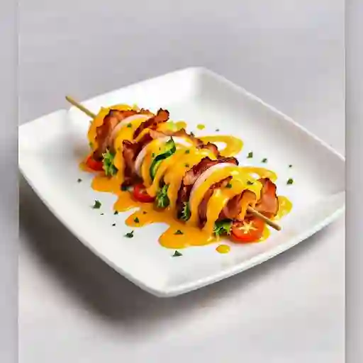 Kebab tocino mixto